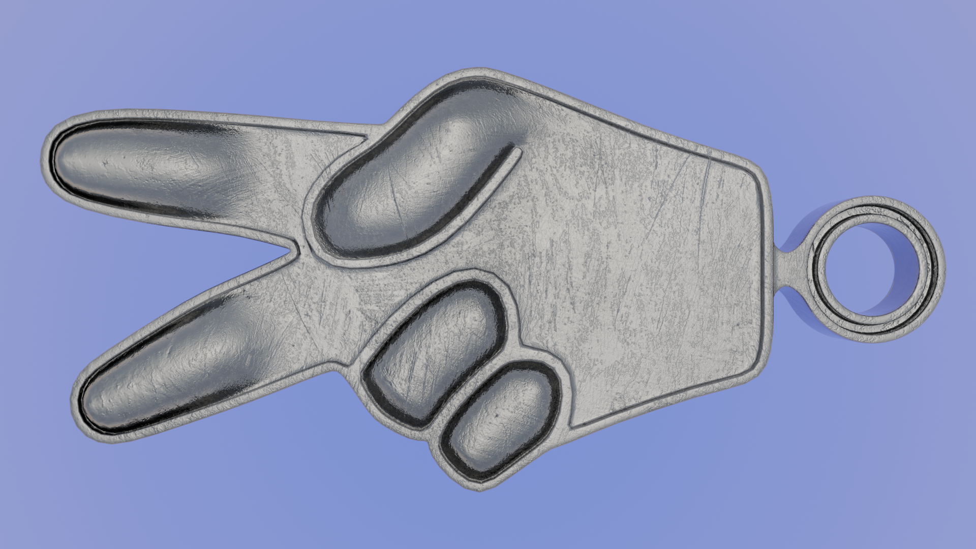 Hands and Foot - Printable 3D Pendants preview image 3